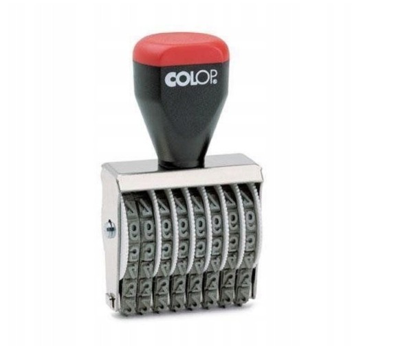 Numerator ręczny 5mm cyfry Colop